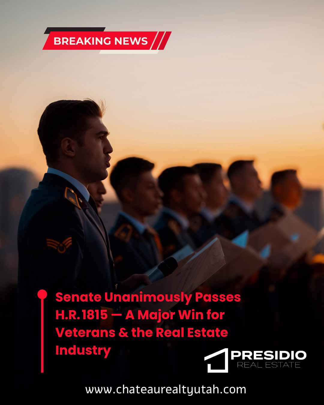 Breaking News - Senate Passes H.R. 1815