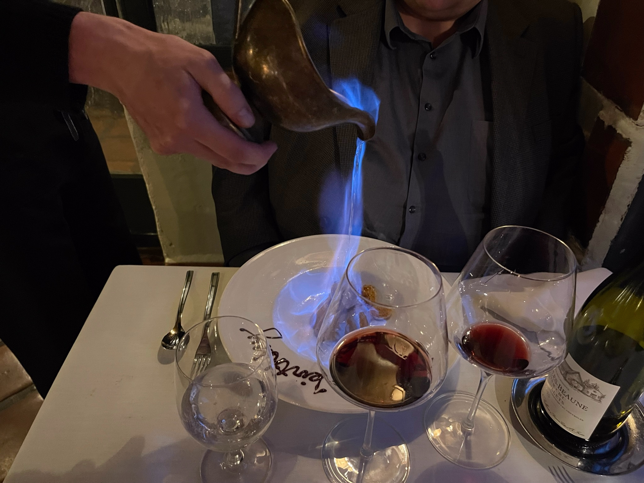 Flambe Dessert Flambe