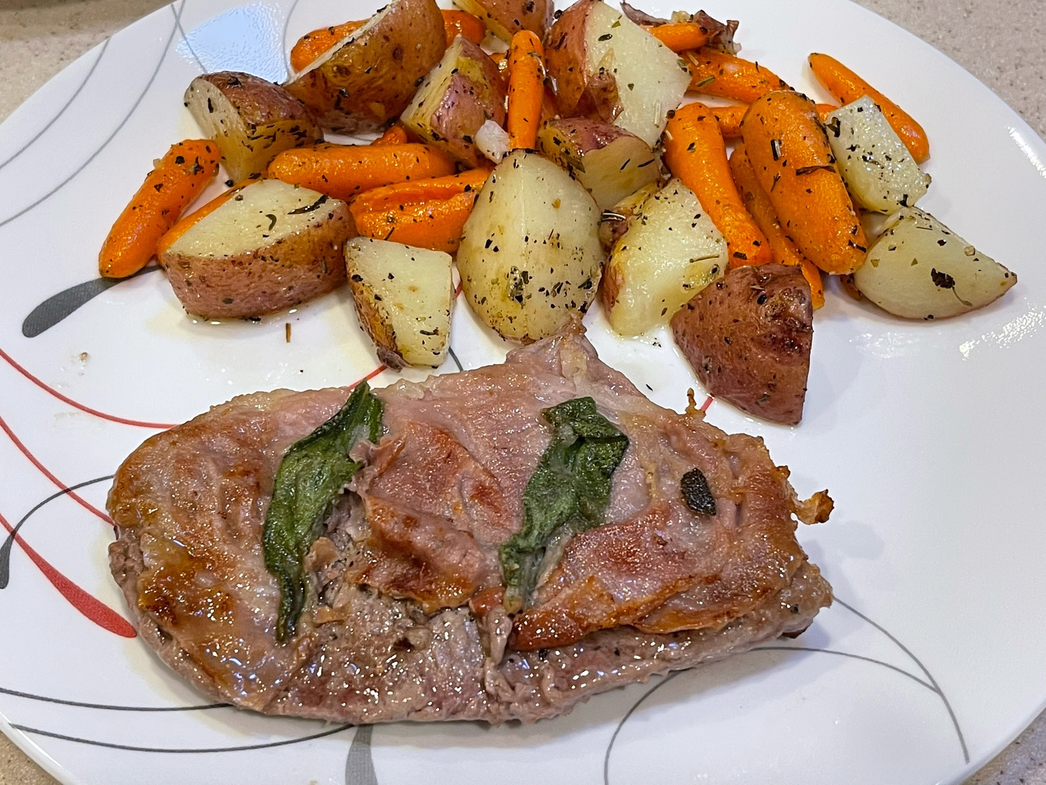 Veal Saltimbocca Classic Veal Saltimbocca