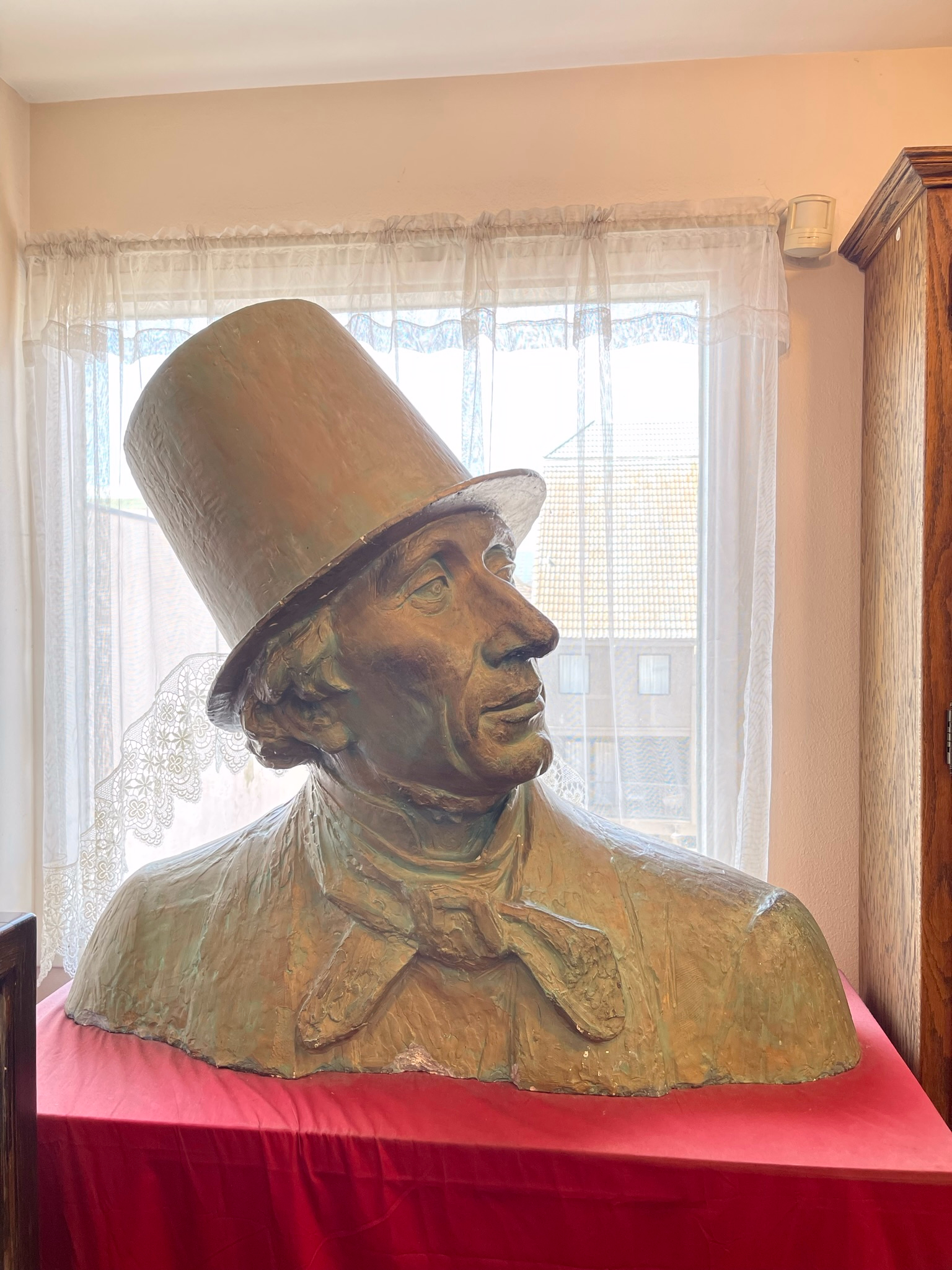 Hans Christian Andersen Bust Bust of Hans Christian Andersen