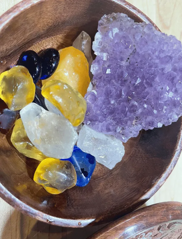 Rocks & Crystals Rocks & crystals for rock sensory bin.