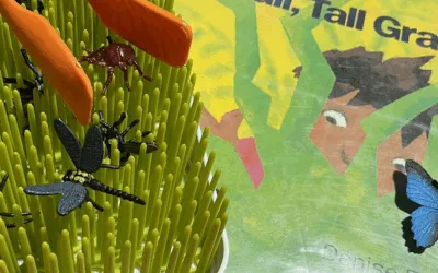 In The Tall, Tall Grass by Denise Fleming: A Book Review and Interactive Toddler Activity